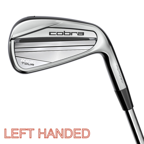 New Cobra King 2023 Forged Tour Irons 4-PW Steel Stiff Flex Left Handed J2660