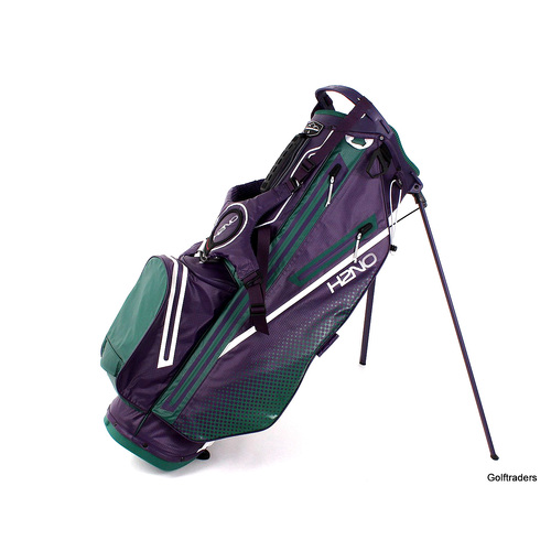 Sun Mountain H2NO 2023 14 Way Golf Stand Bag Purple / Green J2816