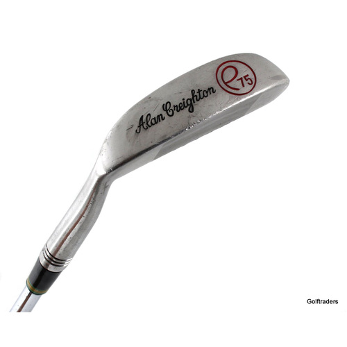PGA P75 Alan Creighton Stainless Blade Putter 35.5" Steel New Grip J5089