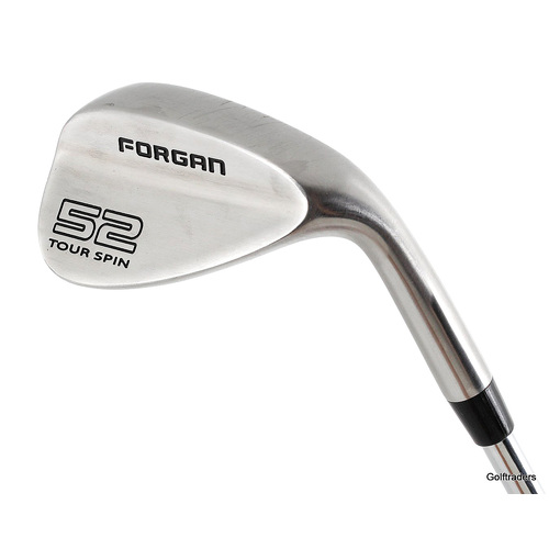 Forgan Golf Tour Spin Gap Wedge 52º Steel Wedge Flex New Grip K2596