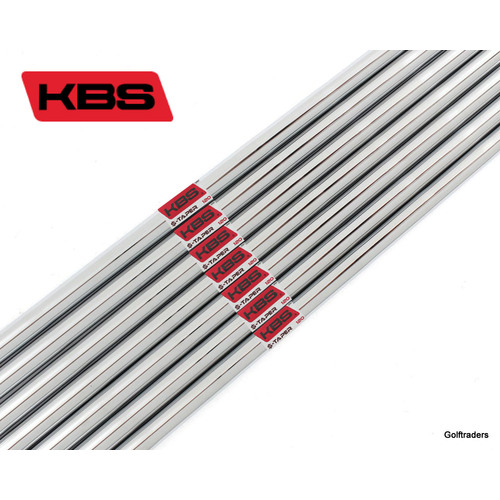 KBS $ TAPER STEEL 4-PW IRON SHAFTS 120 GRAM STIFF FLEX .355 TIP NEW SH4839