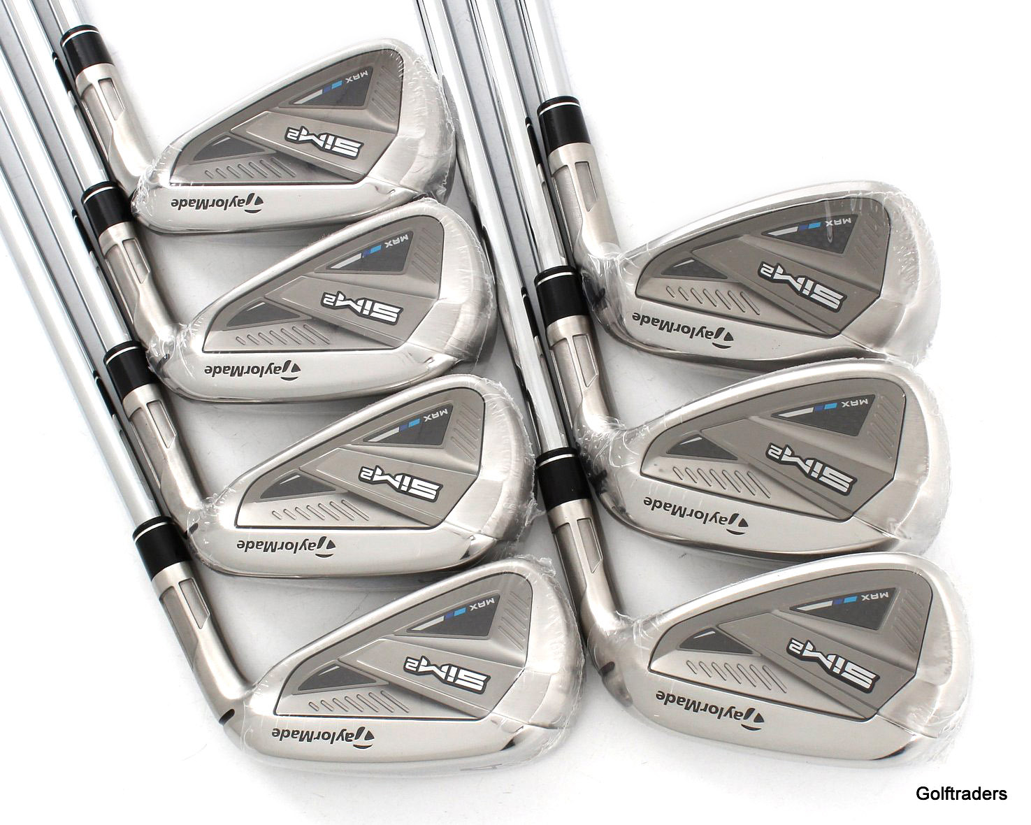 New Taylormade Sim 2 Max Irons 4-PW Steel Regular Flex H4820