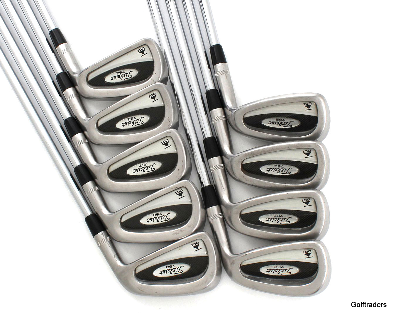 Titleist DCI 962 Irons 3PW, SW, GW Steel Stiff Flex New Grips J872