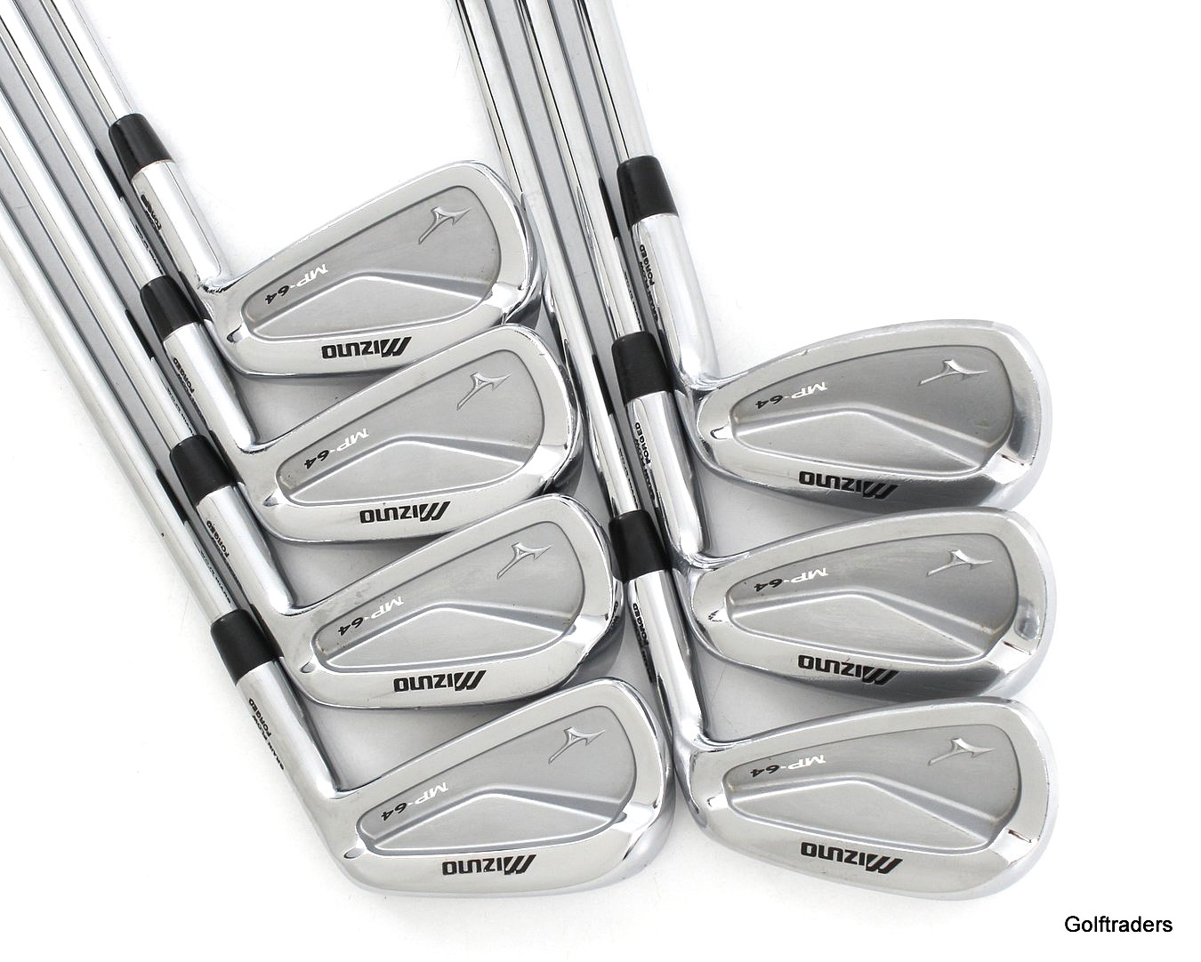 Mizuno MP-64 Irons 4-PW Steel Stiff Flex New Grips +1