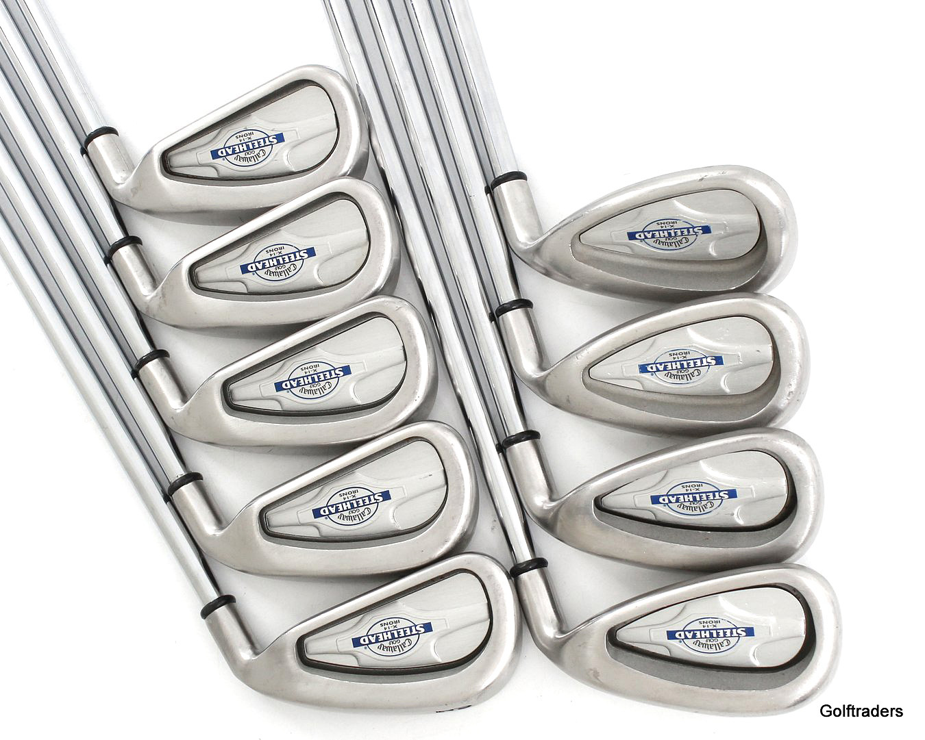 Callaway Steelhead X14 Irons 3-PW, SW Steel Uniflex New
