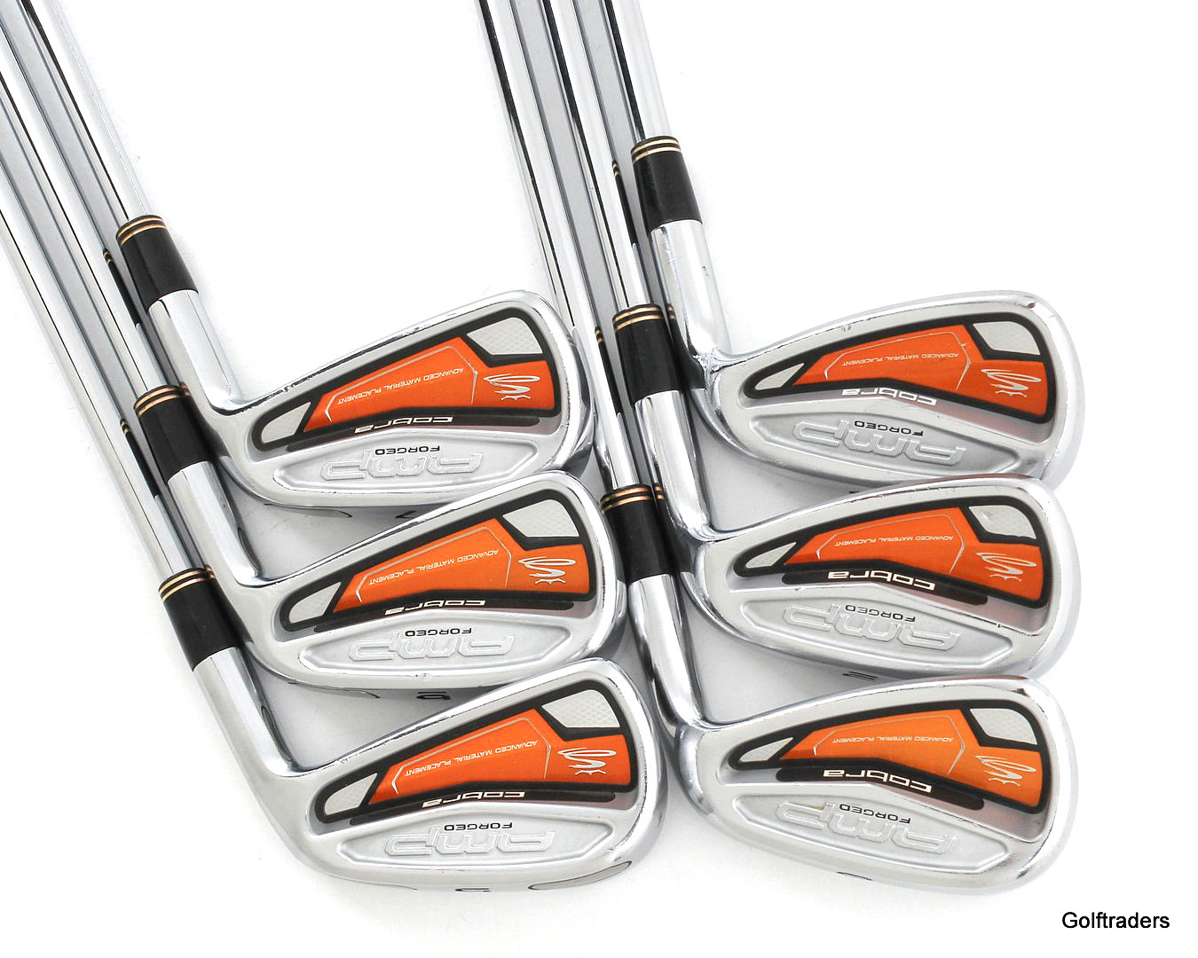 Cobra AMP Irons 5PW Steel Stiff Flex L217