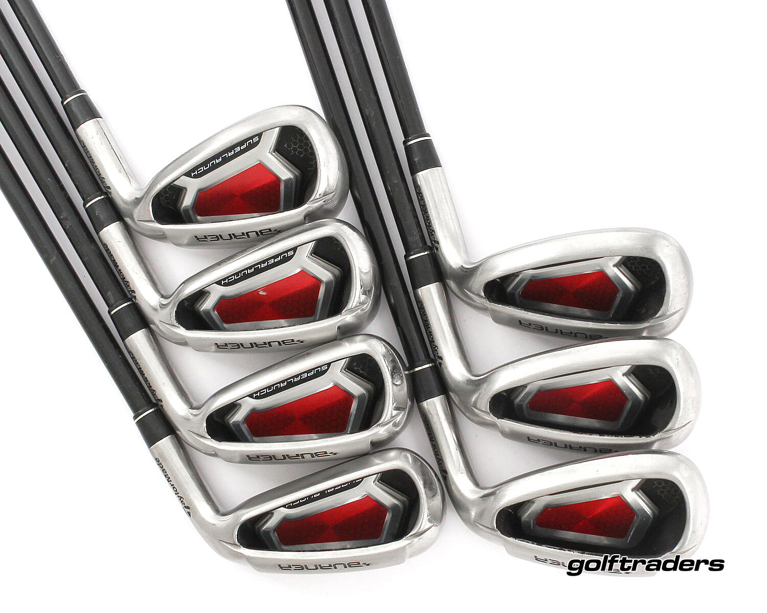 Taylormade Burner Superlaunch Irons 5-PW, GW Graphite Regular Flex