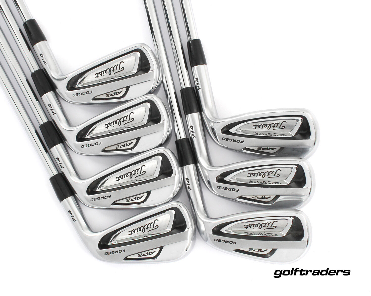 Titleist AP2 714 Forged Irons 4-PW Steel Stiff Flex +0.5