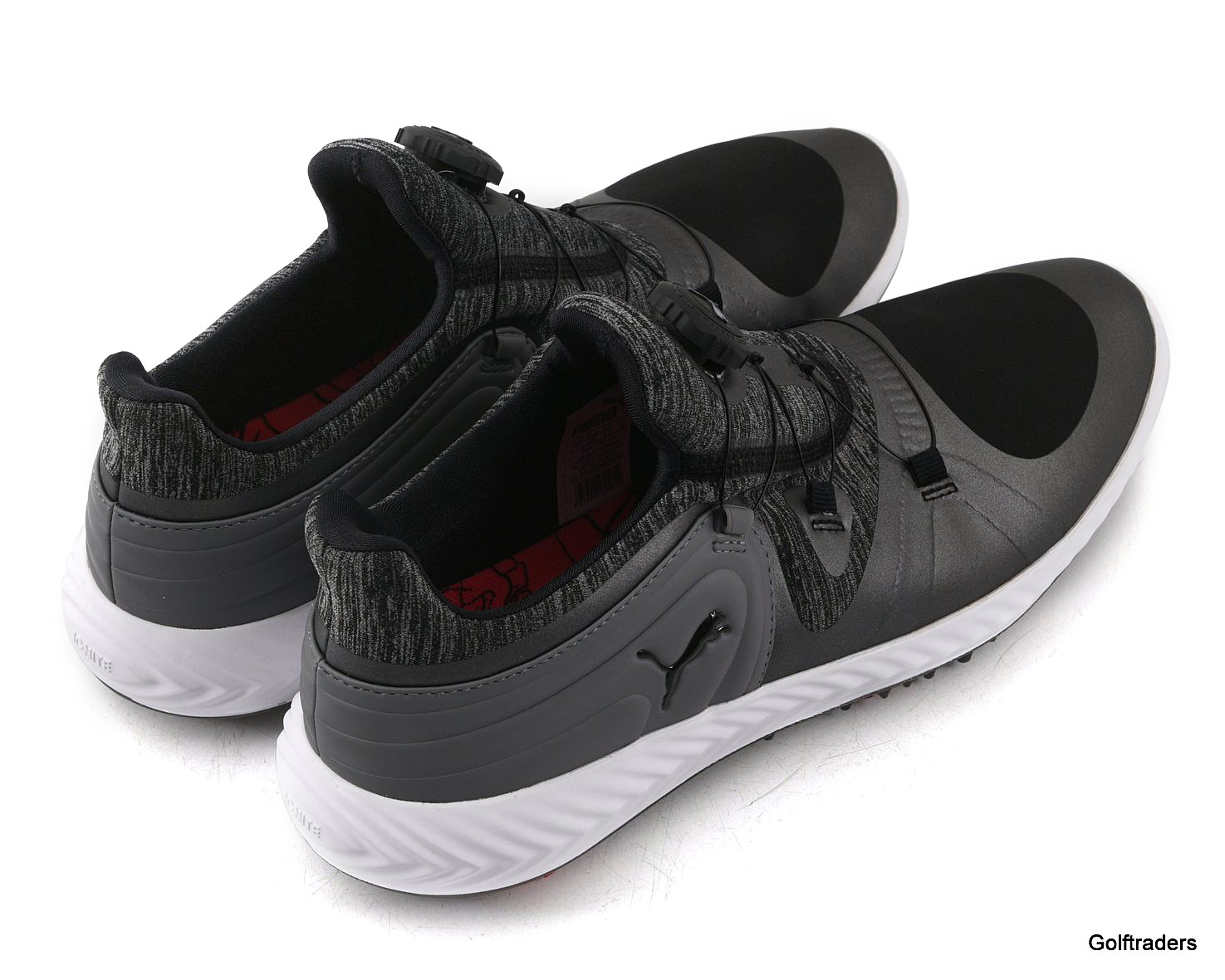 Puma Ladies Ignite Blaze Disc Golf Shoes Black Steel Grey H3952
