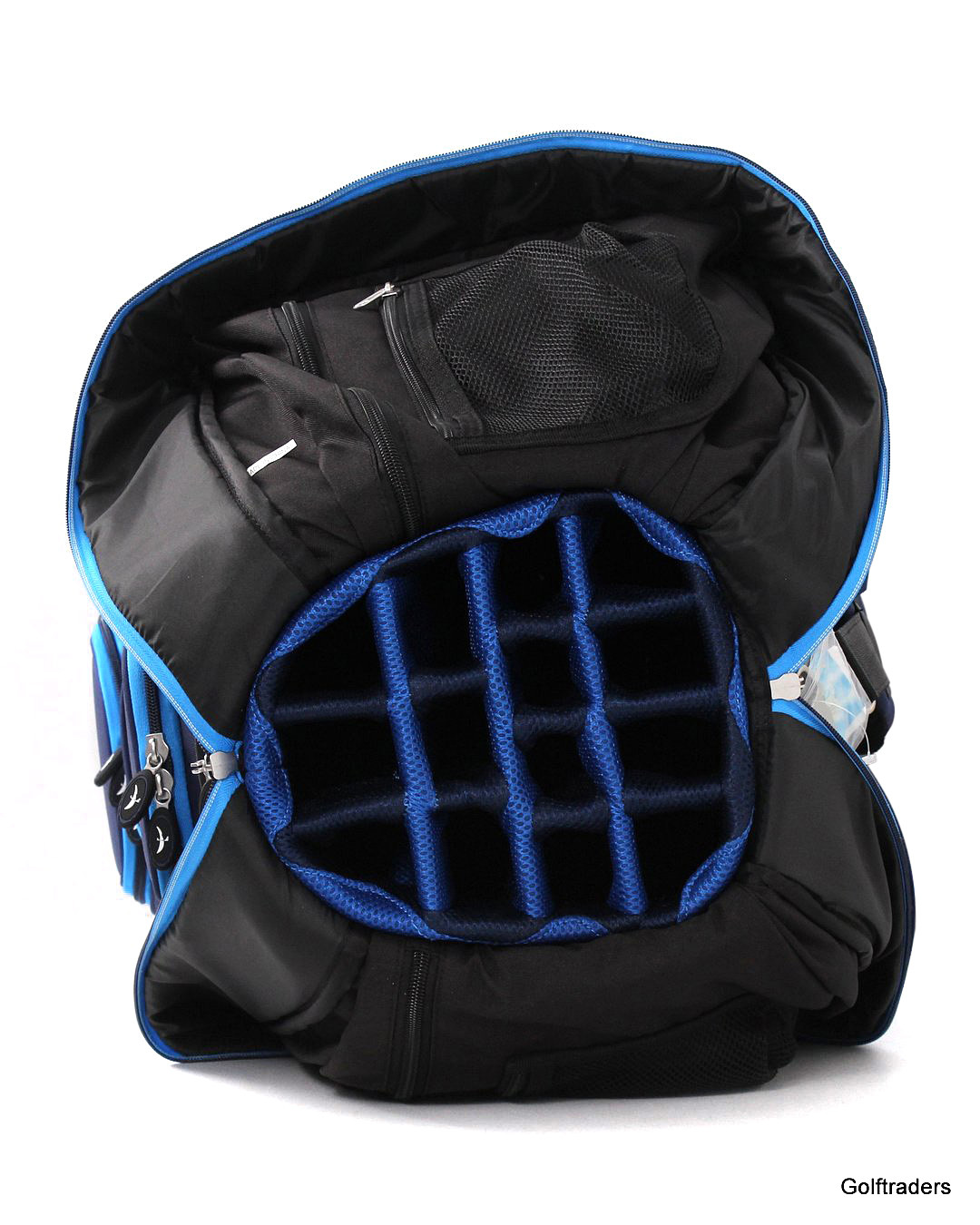 On Tour Hybrid Premium Travel Cart Bag with Wheels Navy / Cobalt J1642