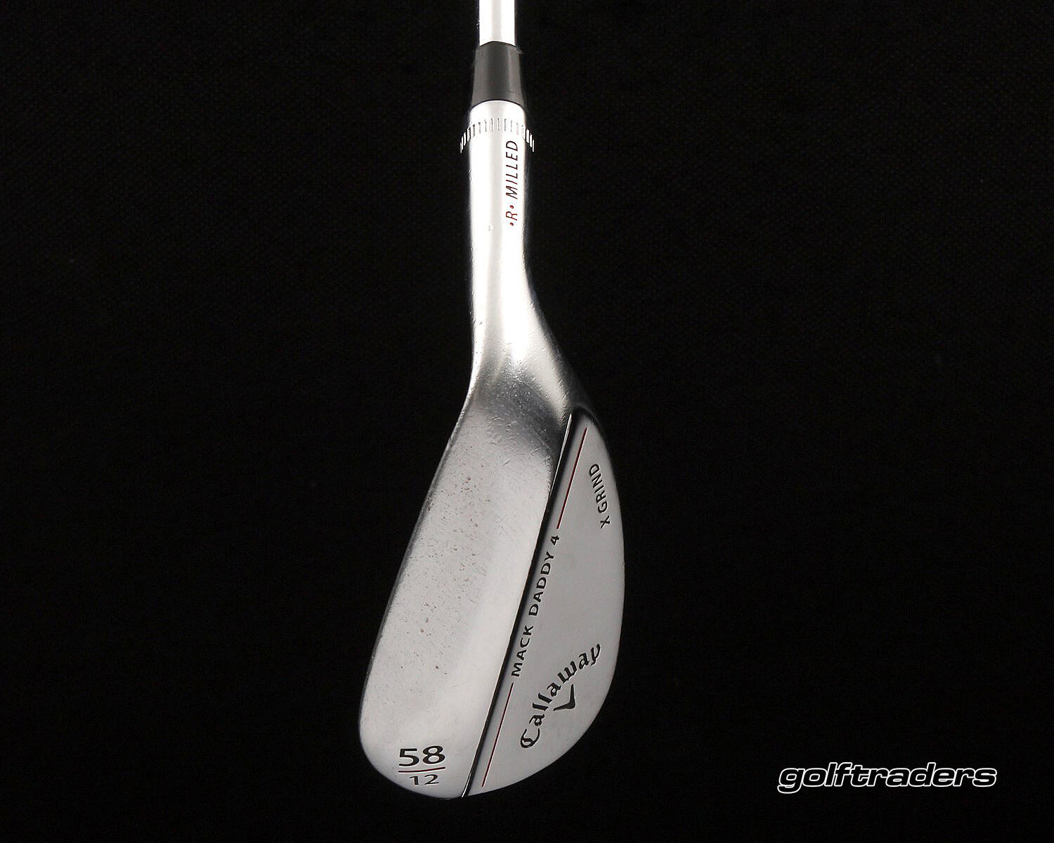 Callaway Mack Daddy 4 Chrome Lob Wedge 58.12 Steel Stiff Flex New