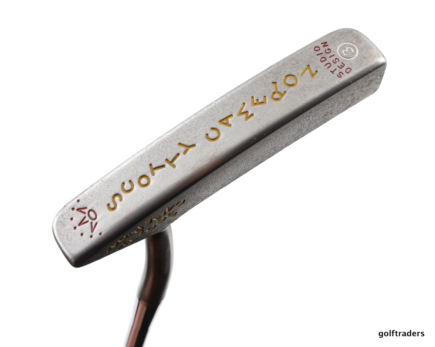 scotty cameron studio design model #3 putter steel 33.5" #d5284
