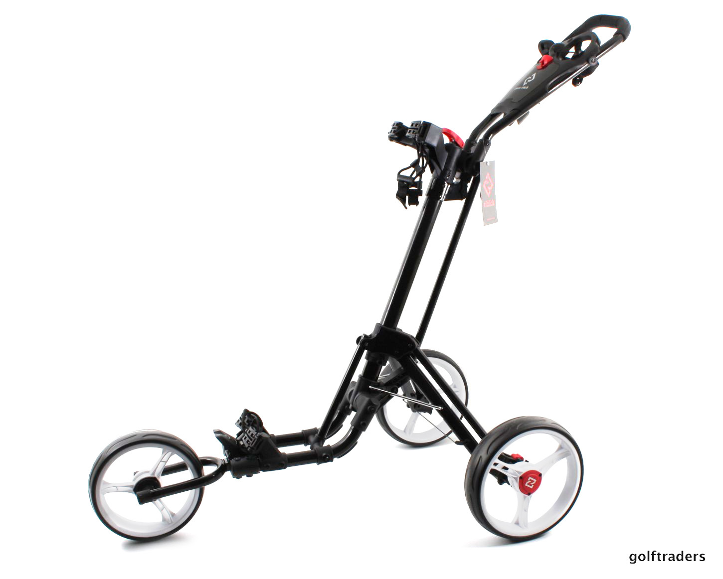 niblick qwik fold 3 wheel golf buggy 