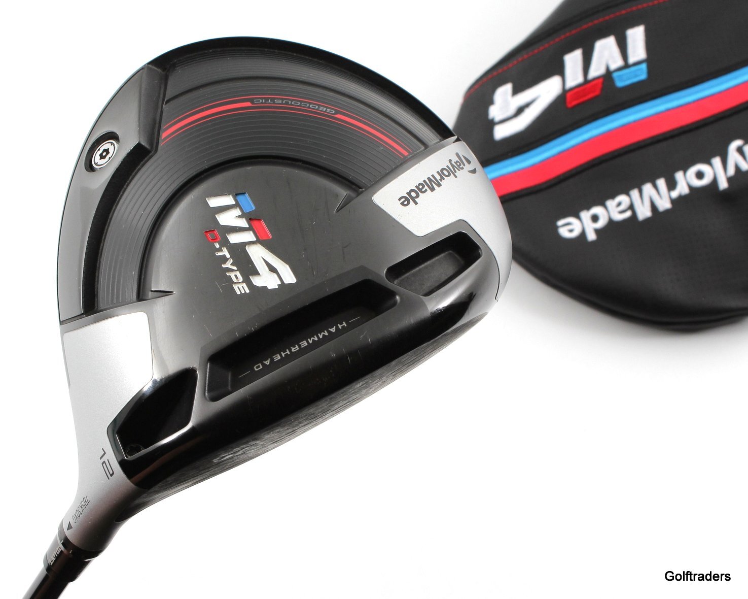 Taylormade M4 D Type Driver 12º Graphite Seniors Flex Cover F4953