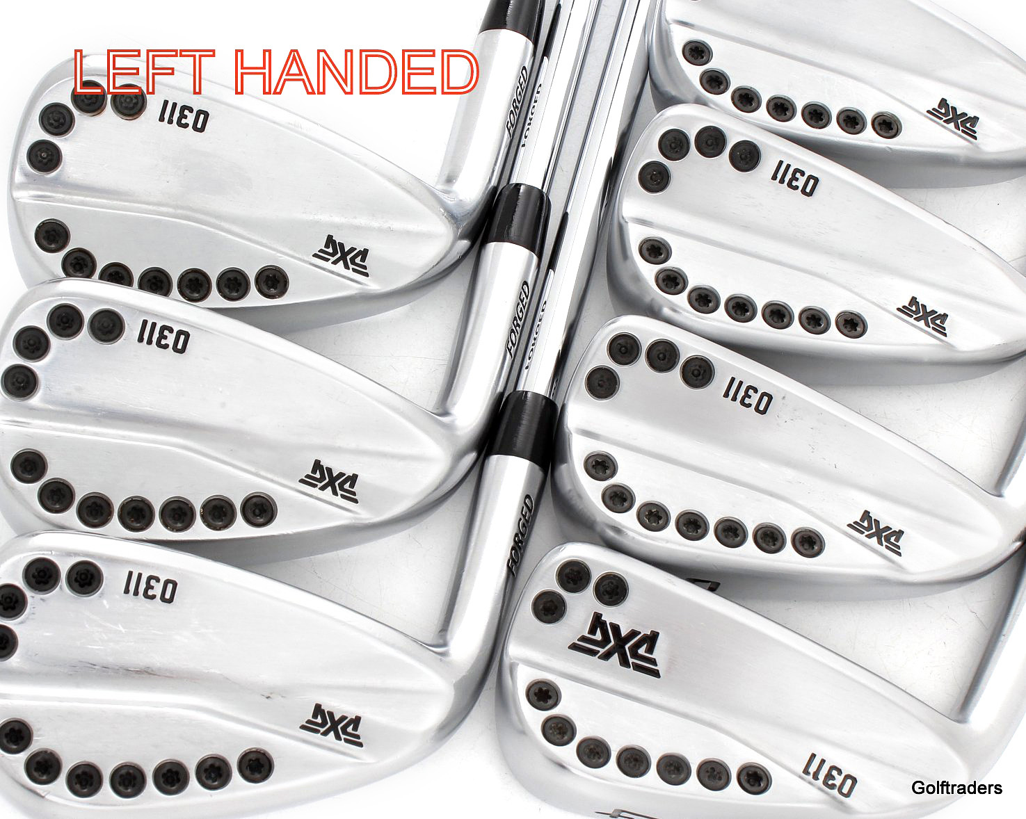 used left handed irons