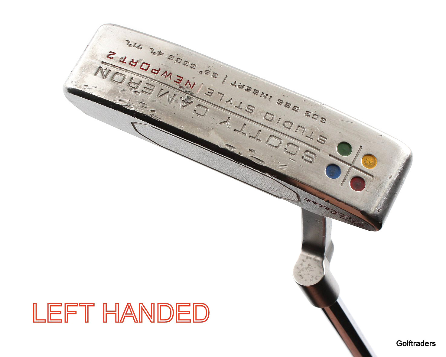 Scotty Cameron Studio Style Newport 2 Putter Steel 35" LH New Grip G2207