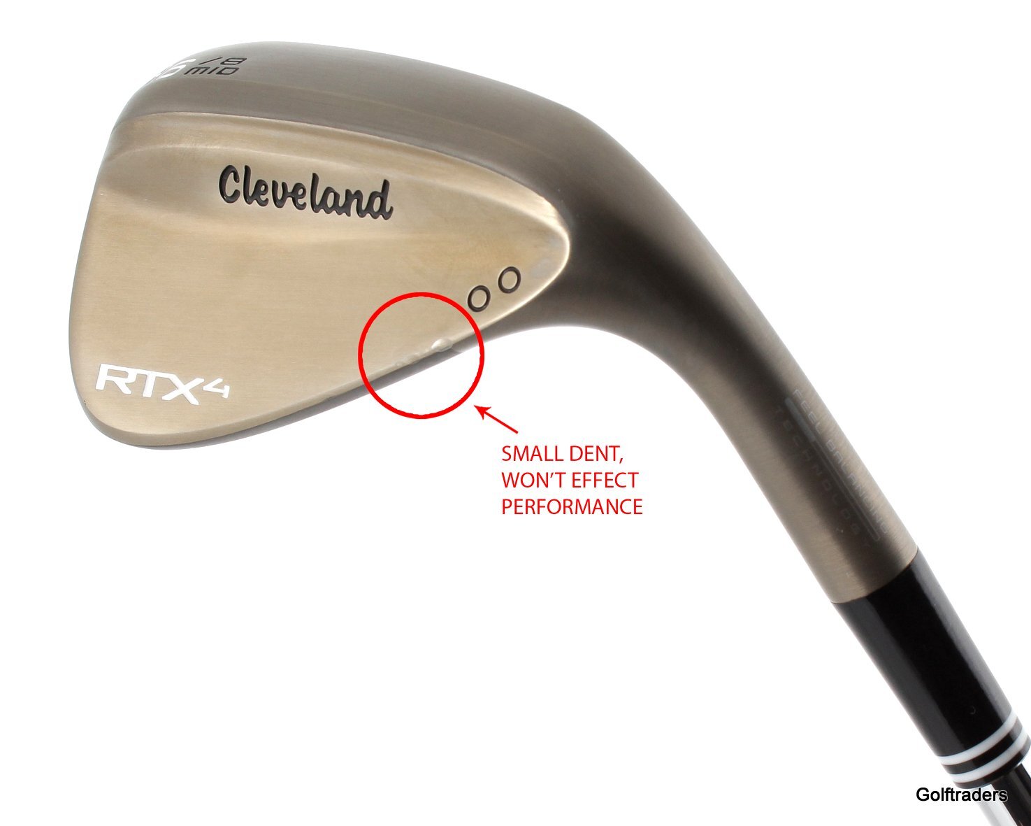New Cleveland RTX-4 RAW Pitching Wedge 