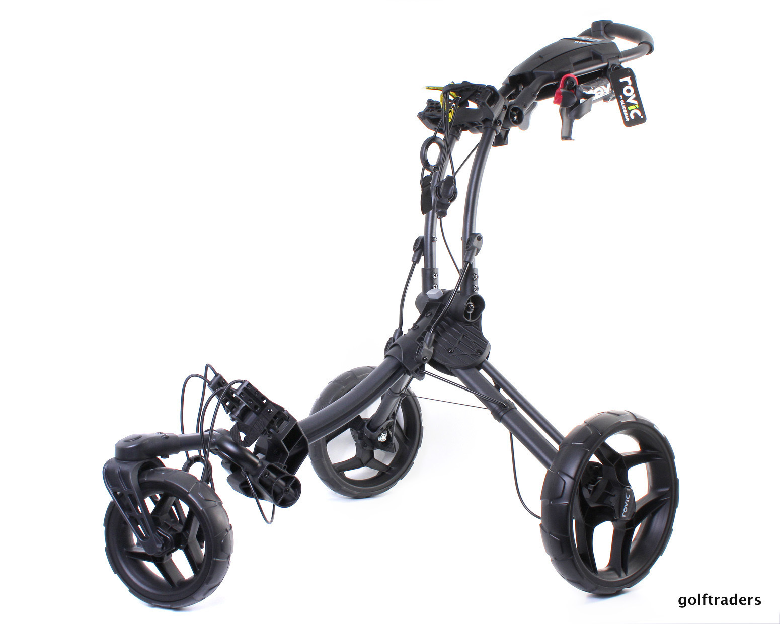 ClicGear Rovic RV1S Swivel Golf Buggy Charcoal / Black H4232