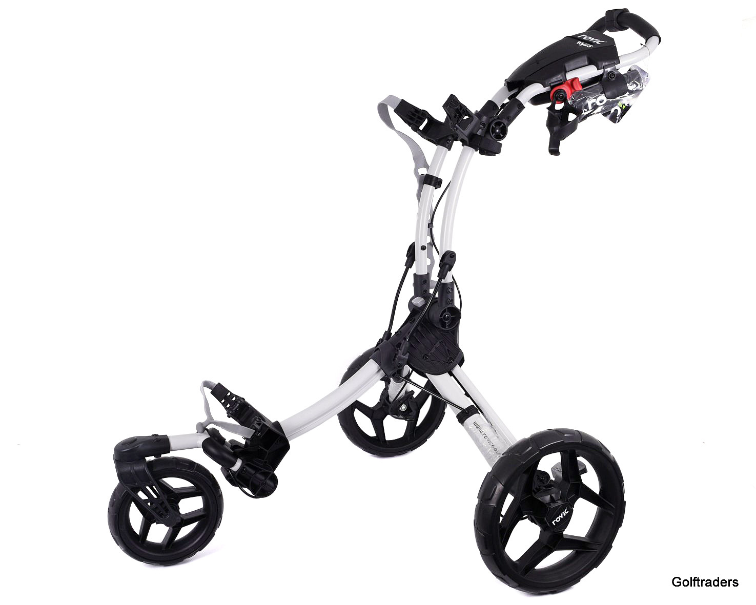 New ClicGear Rovic RV1S Swivel Golf Buggy Arctic / Black H4233