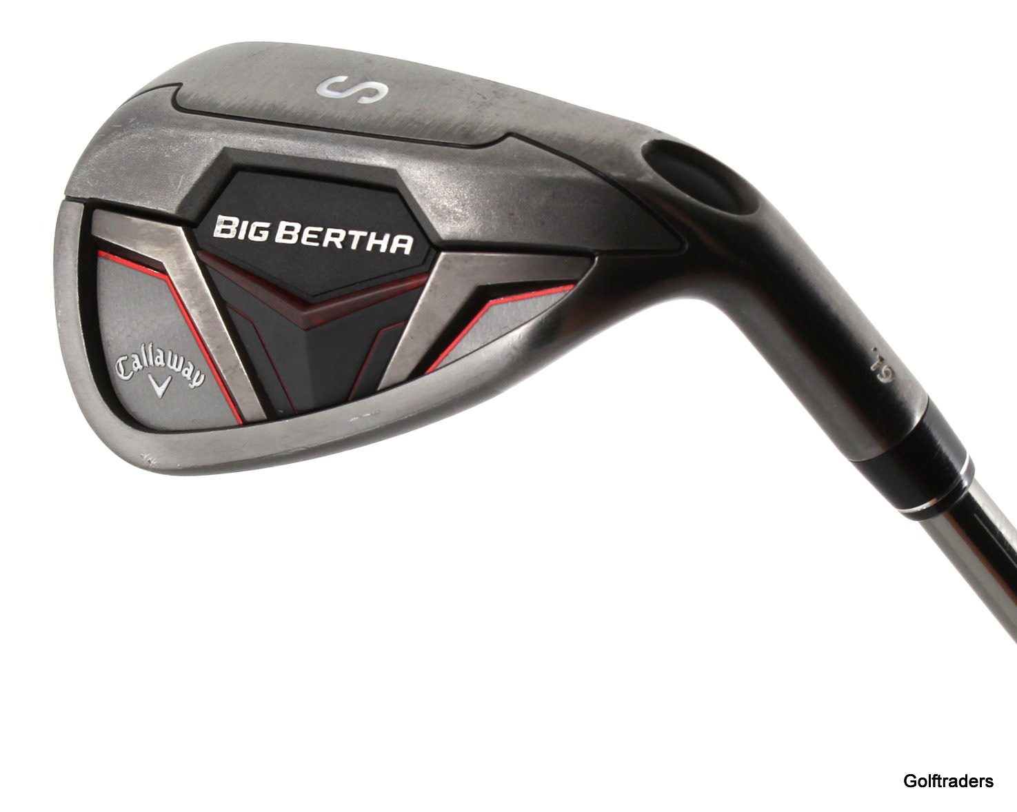 Callaway Big Bertha CF19 Black Sand Wedge Graphite Stiff Flex New Grip H5052