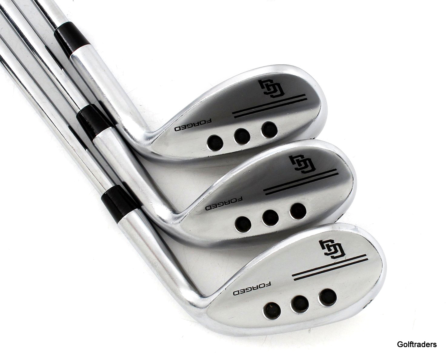 Golf Gods Wedge Set Gap 52º, Sand 56º, Lob 60º Steel Wedge Flex I1641