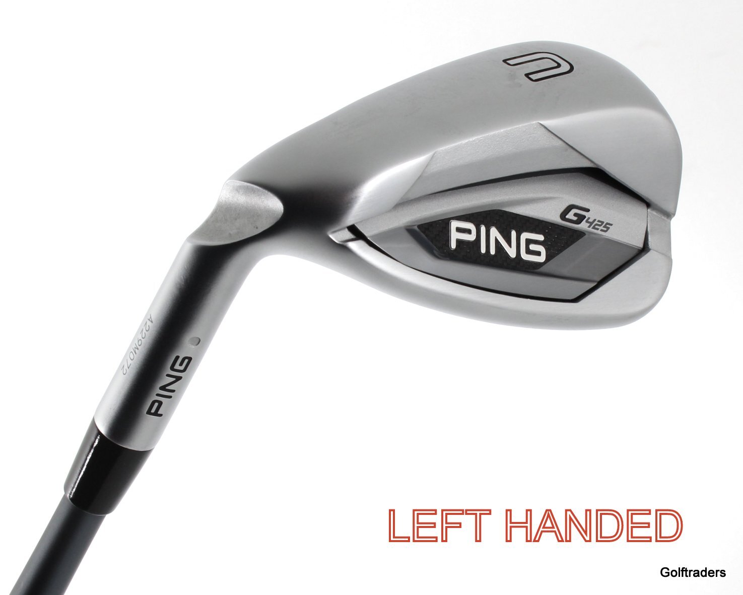 Ping G425 Silver Dot Gap Wedge 49.5° Graphite Regular Flex Left Handed