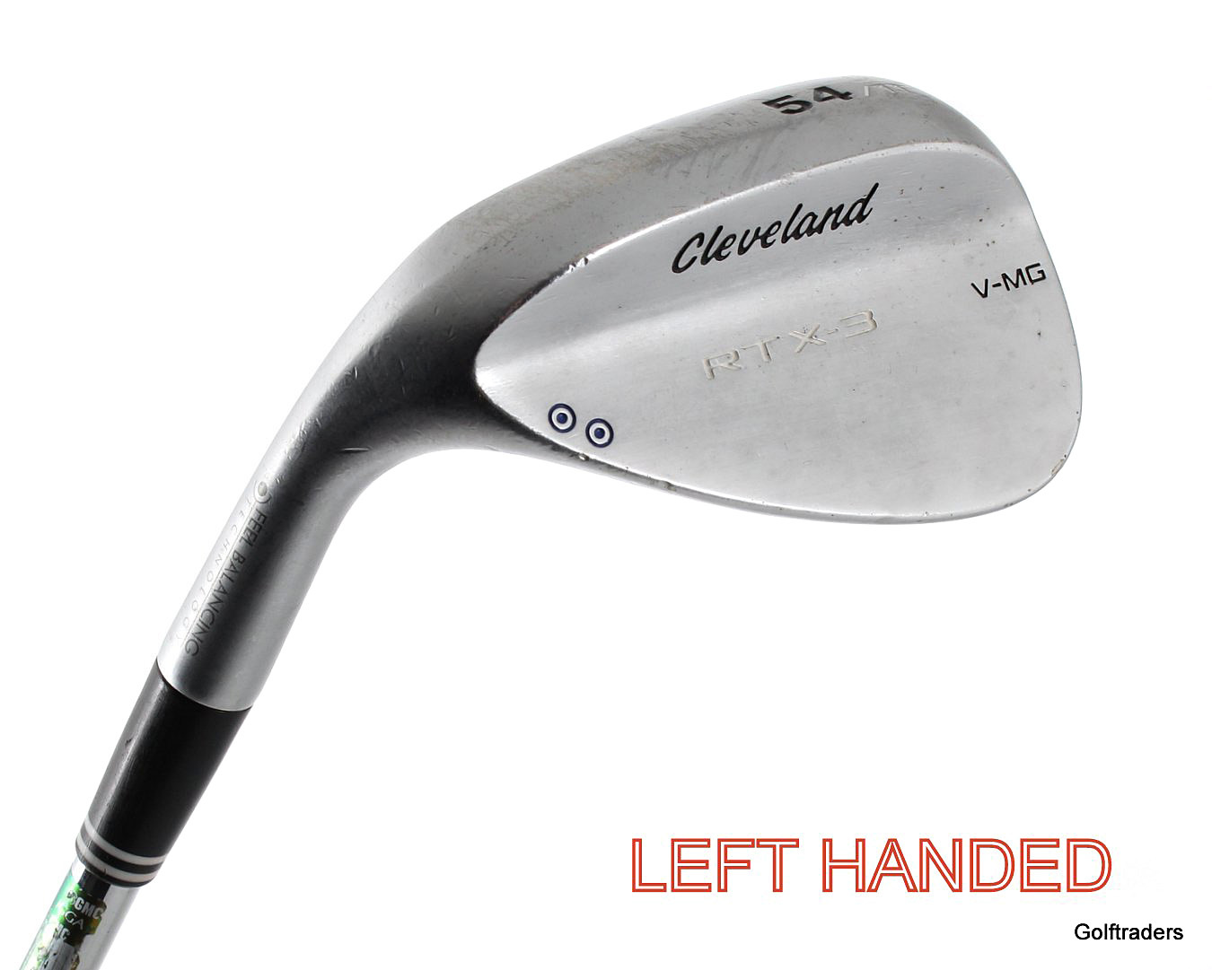 Cleveland RTX 3 VMG Gap Wedge 54.11 Steel Wedge Flex Left Handed New