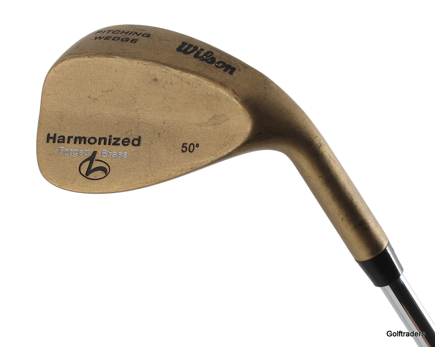 Wilson Harmonized Brass Gap Wedge 50º Steel Wedge Flex New Grip J323