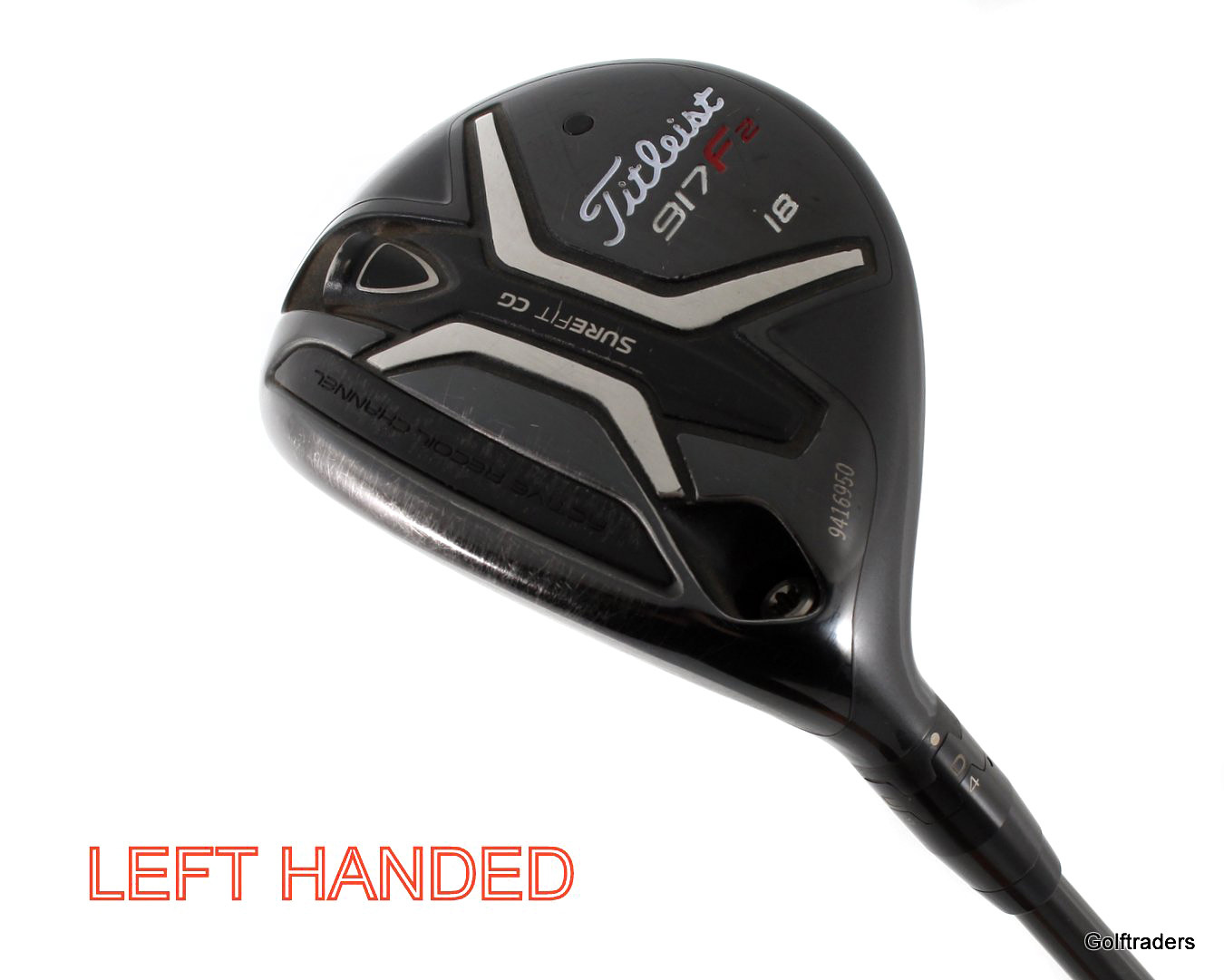 Titleist 917 F2 5 Fairway Wood 18º Graphite Stiff Flex Left Handed