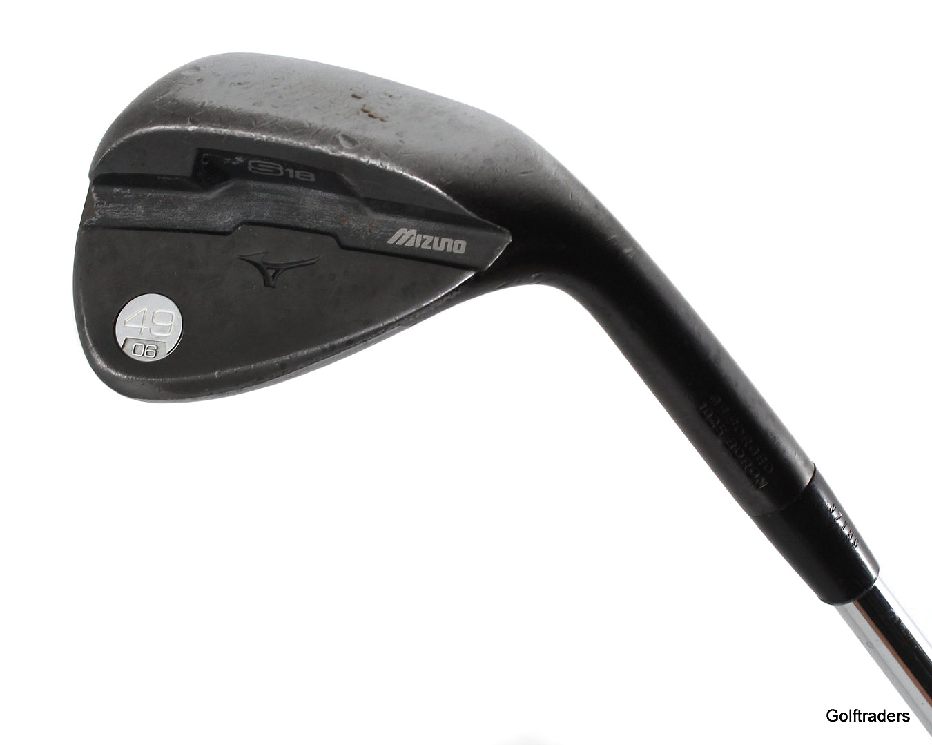 Mizuno S18 Gun Metal Pitching Wedge 49.06 Steel X Stiff Flex New Grip J4610