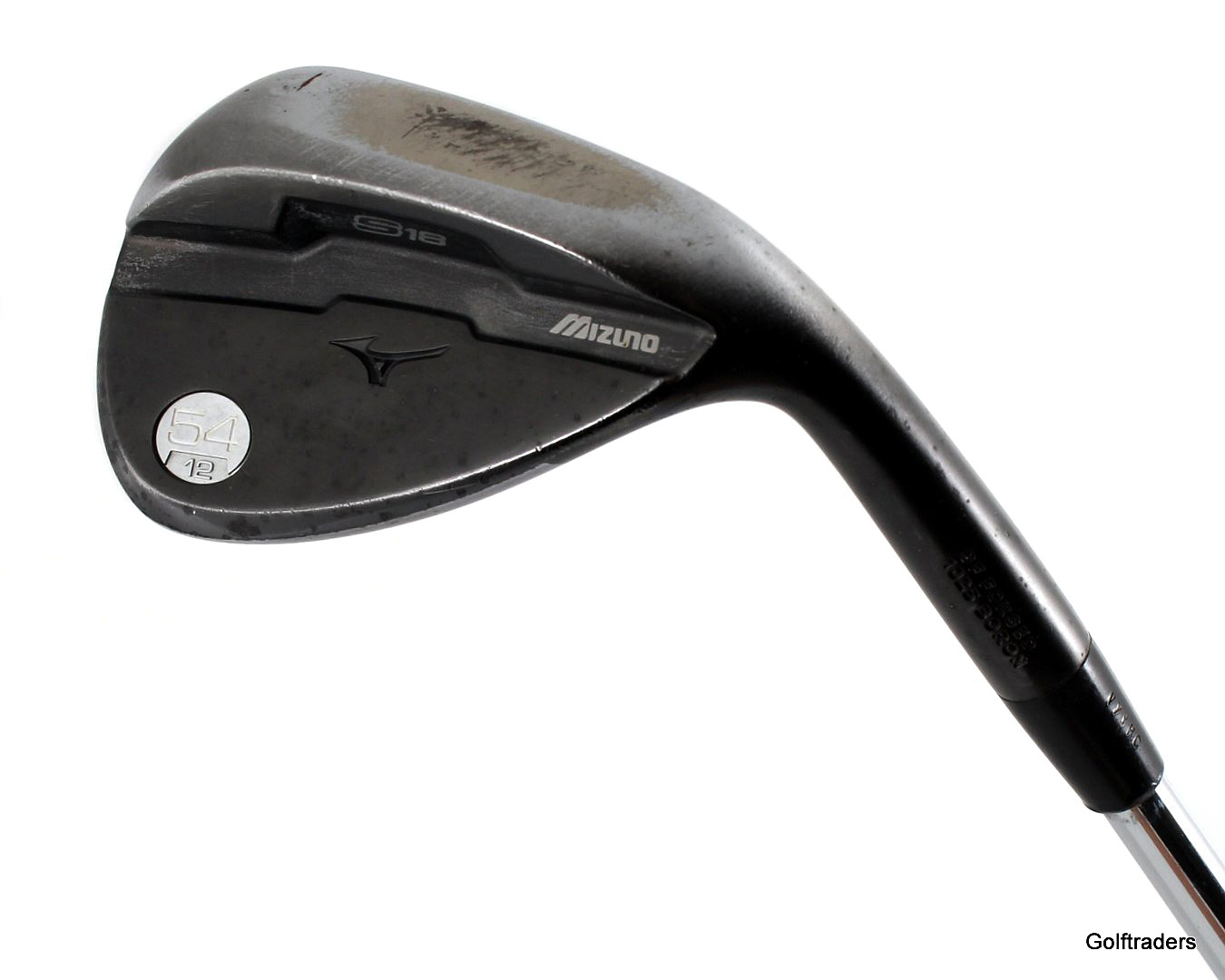 Mizuno S18 Gun Metal Gap Wedge 54.12 Steel XStiff Flex New Grip J4611