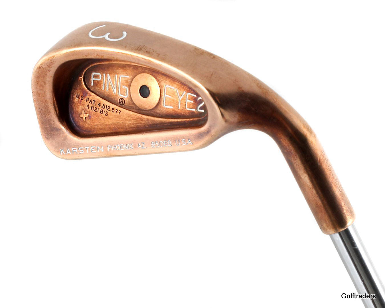 Ping Eye 2 Beryllium 3 Iron Steel Stiff Flex New Grip K1805