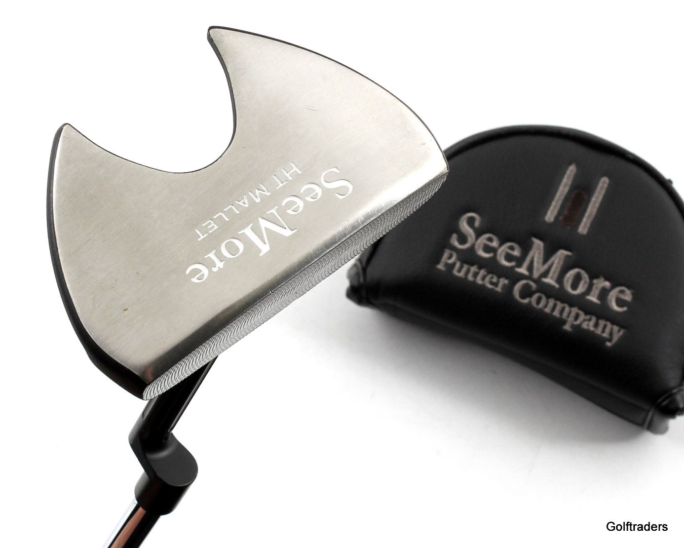 SeeMore HT Mallet Putter 35" Steel Cover K1824