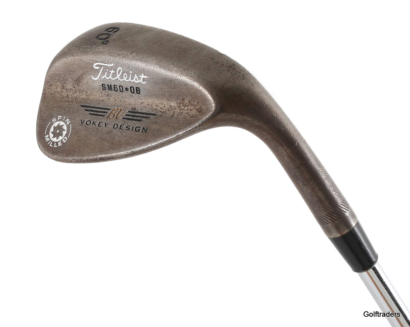 Titleist Vokey Design Spin Milled Raw Lob Wedge 60.08 Steel Wedge  display picture 1