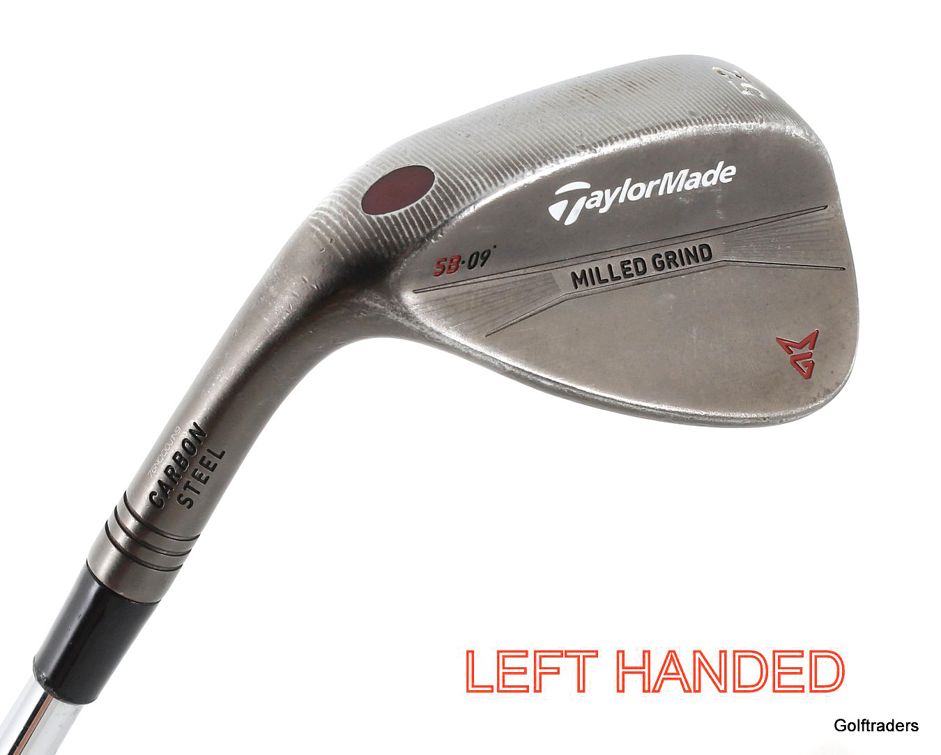 Taylormade Milled Grind Gap Wedge 52.09 Steel Stiff Flex Left Handed K2629