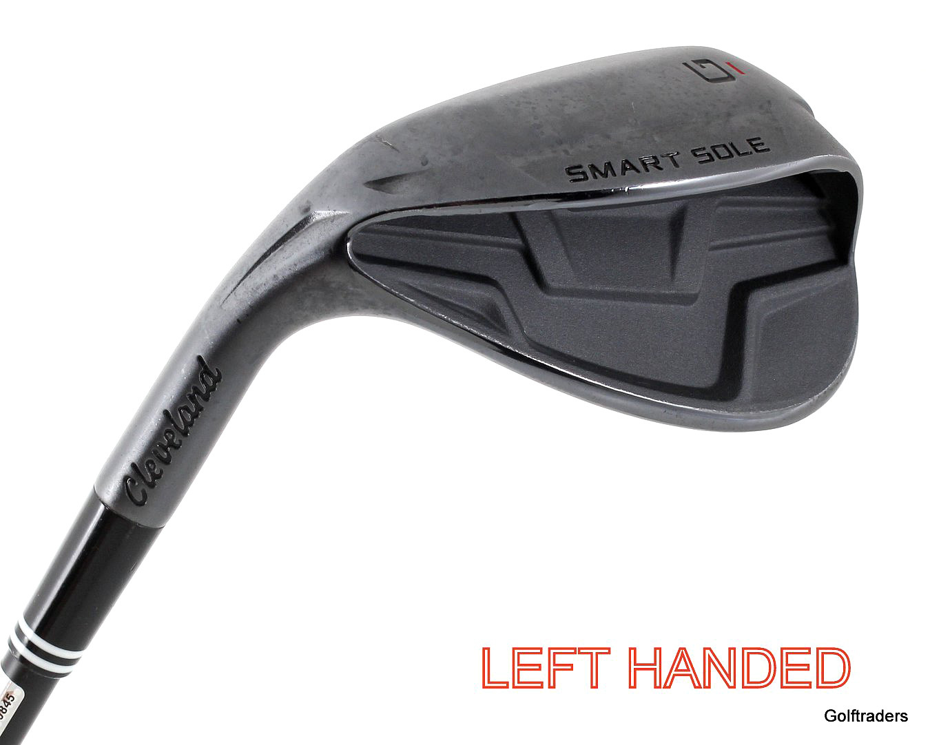Cleveland Smart Sole Black Gap Wedge Steel Wedge Flex Left Handed K2641