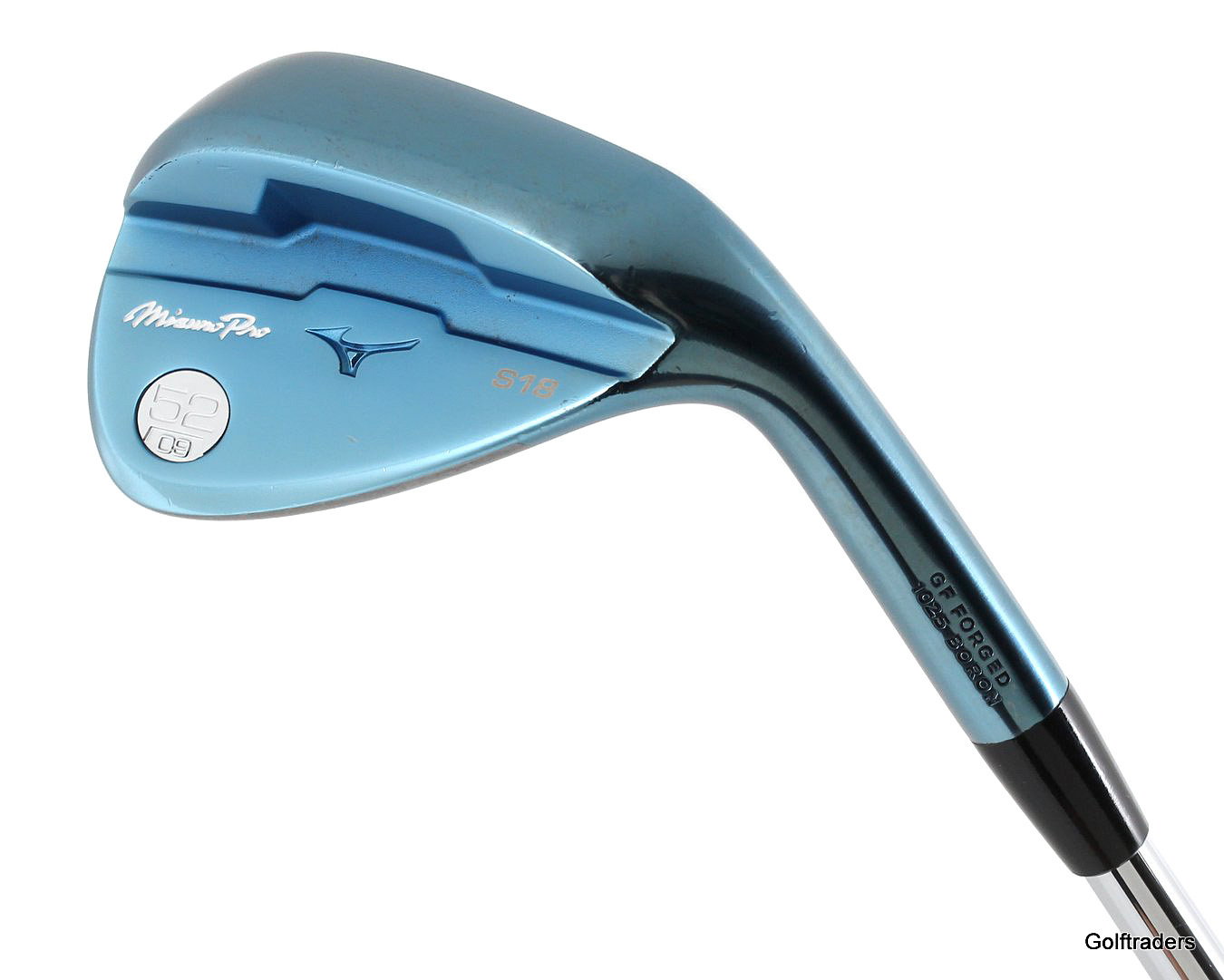 Mizuno Pro S18 Blue IP Gap Wedge 52.09 Steel Wedge Flex K3495