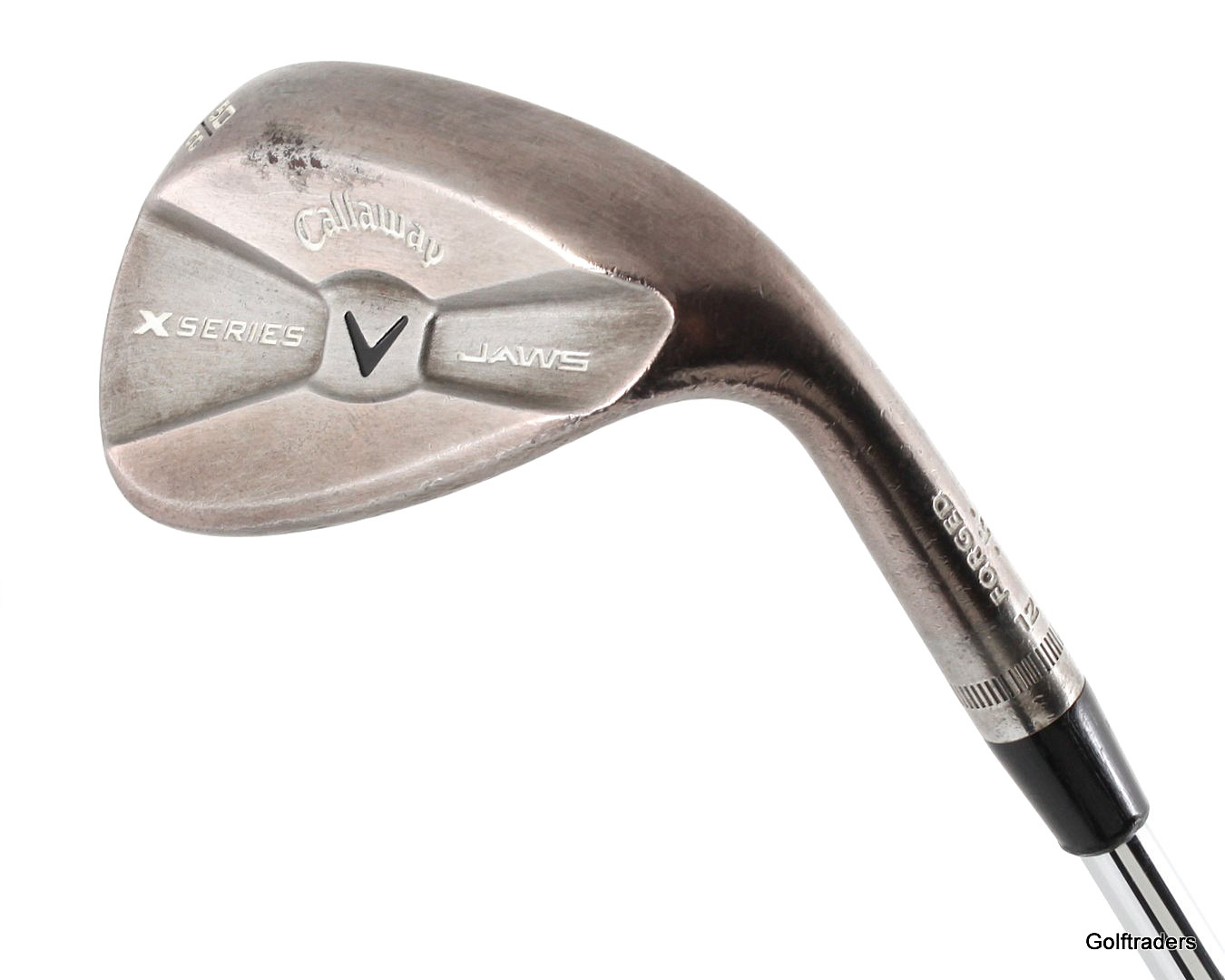 Callaway X Series Jaws Raw Forged CC Gap Wedge 50.12 Steel Stiff Flex New Grip K3582