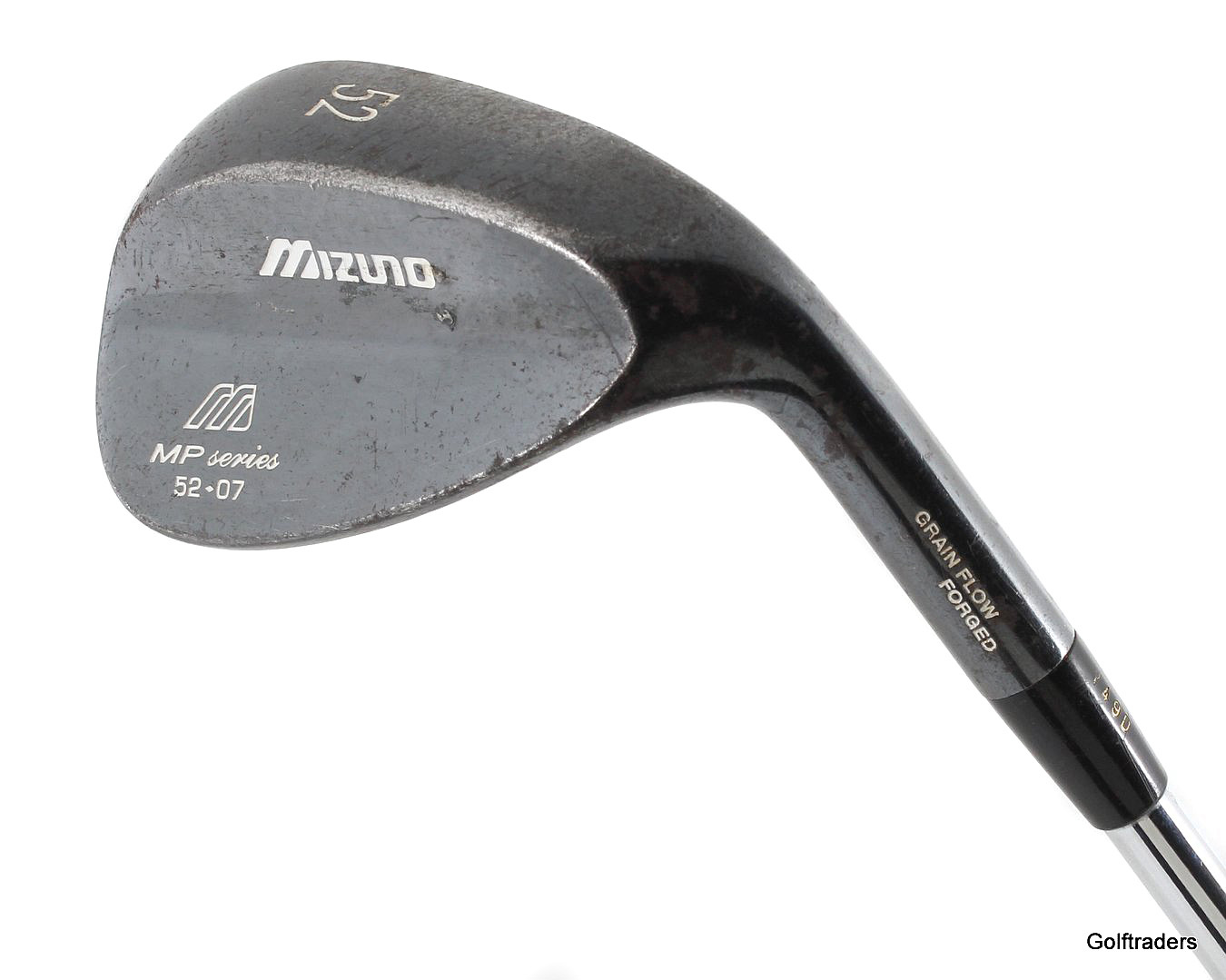 Mizuno MP Series Black ion Forged Gap Wedge 52.07 Steel Stiff Regular Flex New Grip K3826