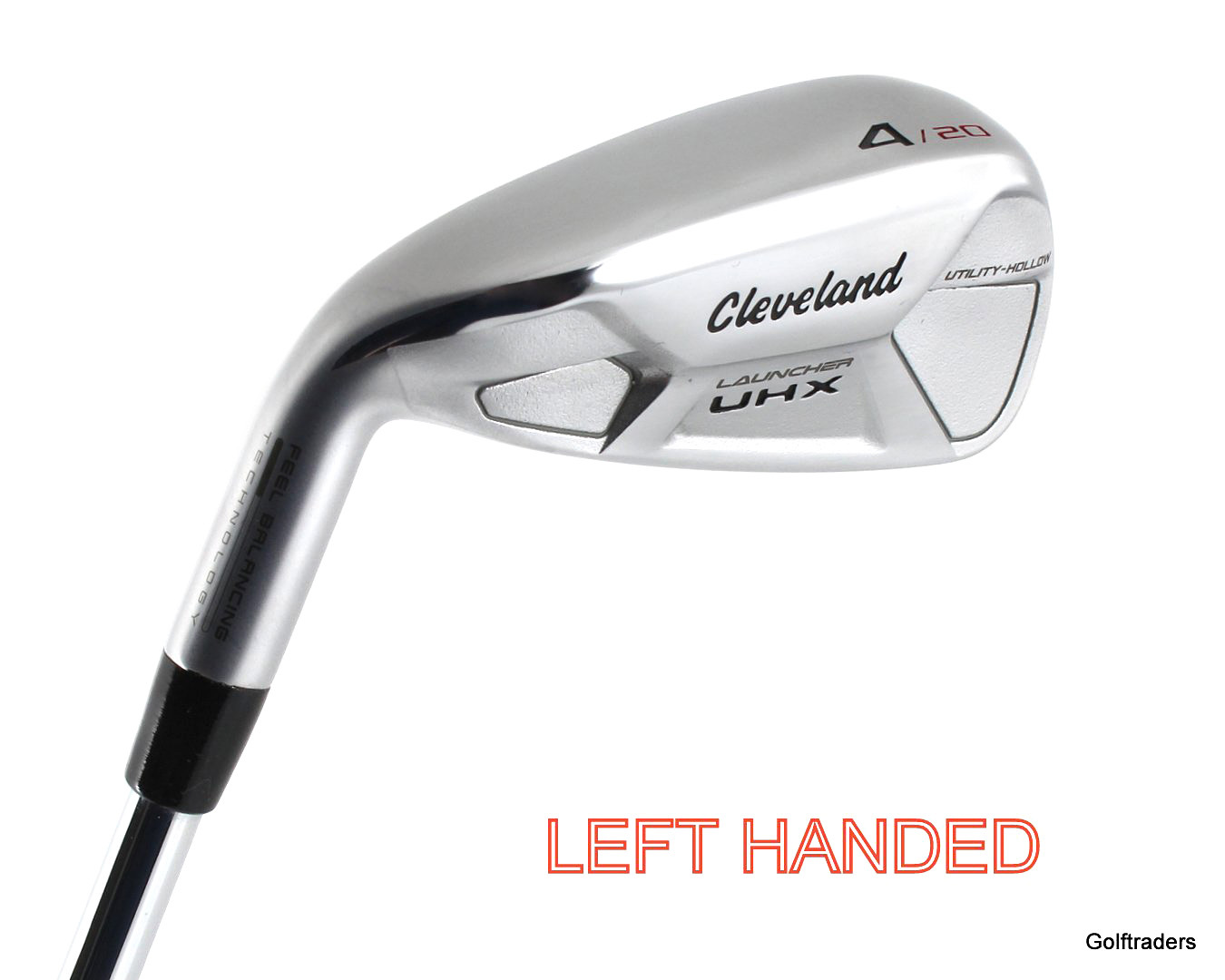 Cleveland Launcher UHX Utility 4 Iron 20º Steel Stiff Flex Left Handed K890