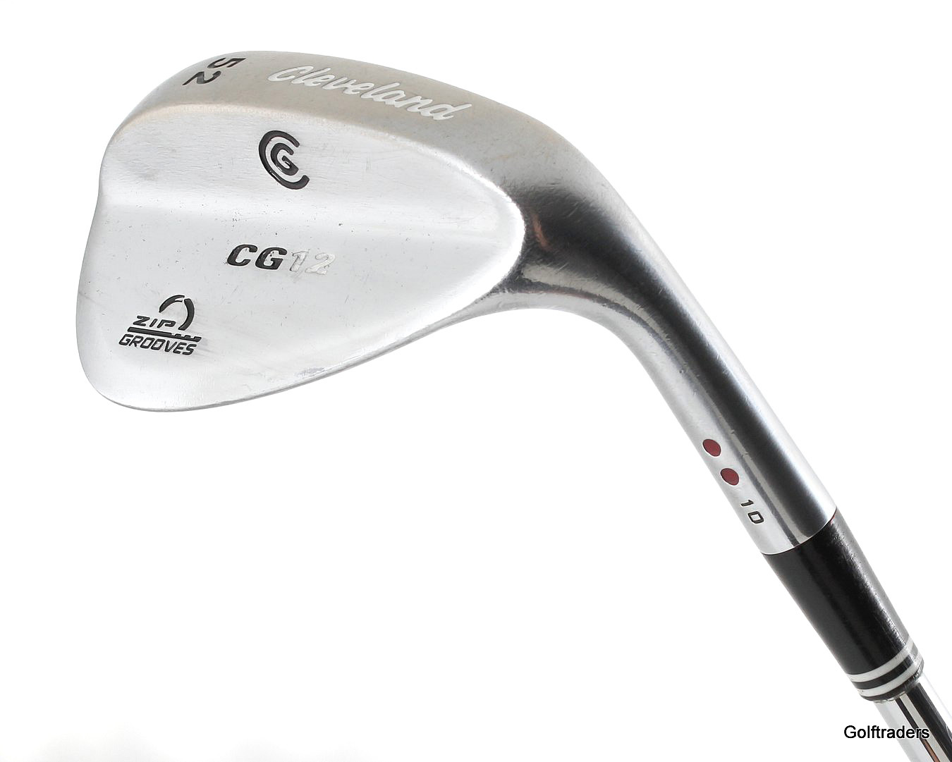 Cleveland CG 12 Chrome Gap Wedge 52.10 Steel Wedge Flex Nw Grip L12