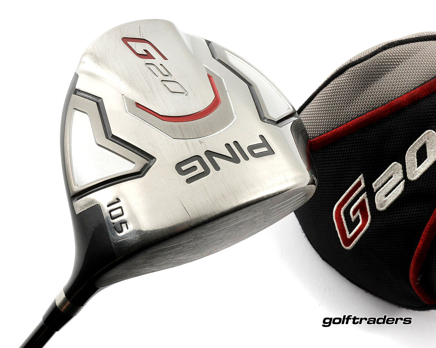 DDD-1948 PING G20 レフティドライバー 10.5° Ping G20 Driver 10.5º Graphite Stiff Flex Cover M1829