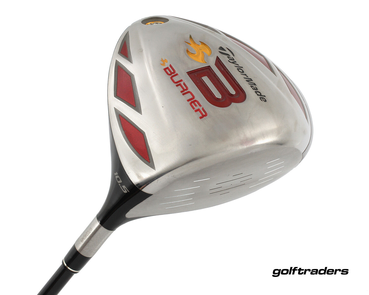 Taylormade Burner Driver 10.5º Graphite Stiff Flex New Grip M3238