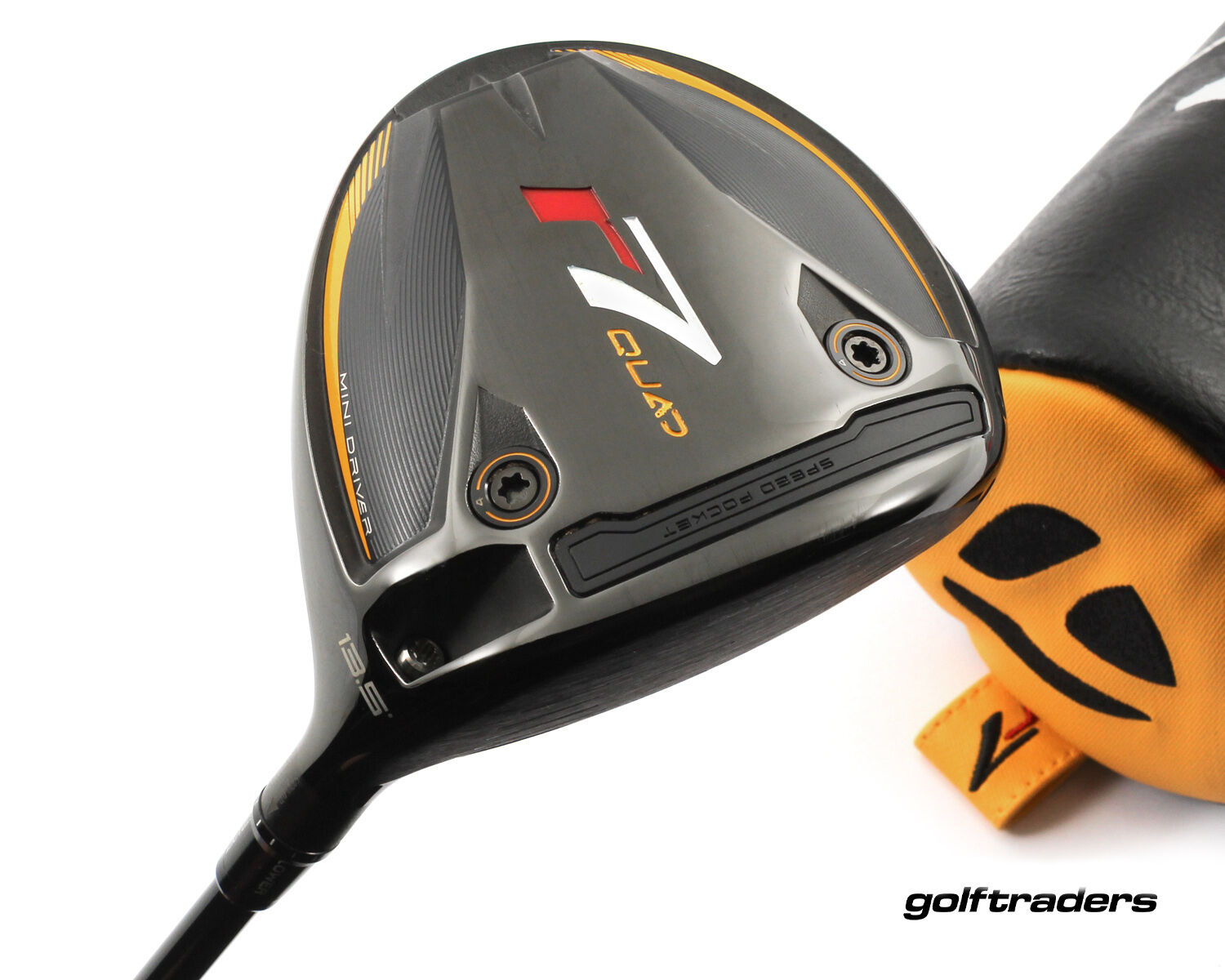 NEW R7 Quad Mini D 13.5° TM55 S R7 Quad Mini Driver | TaylorMade