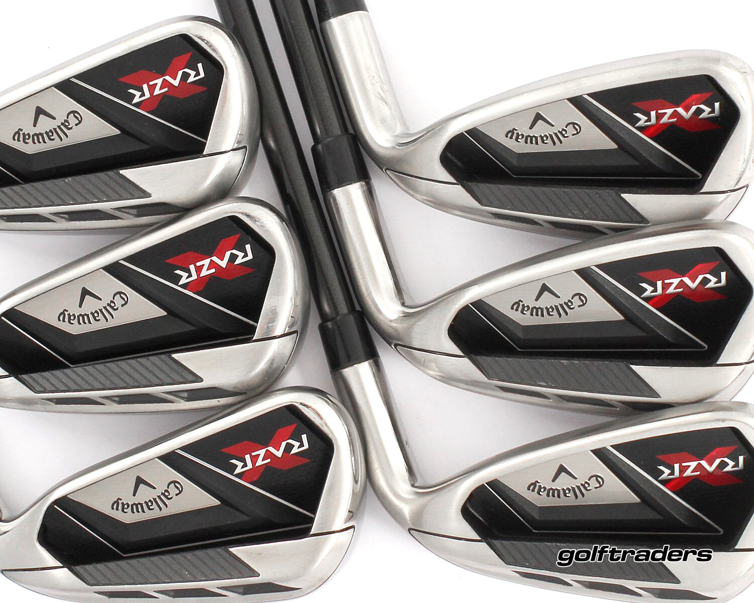 Callaway Razr X Irons 5-PW Graphite Regular Flex M813
