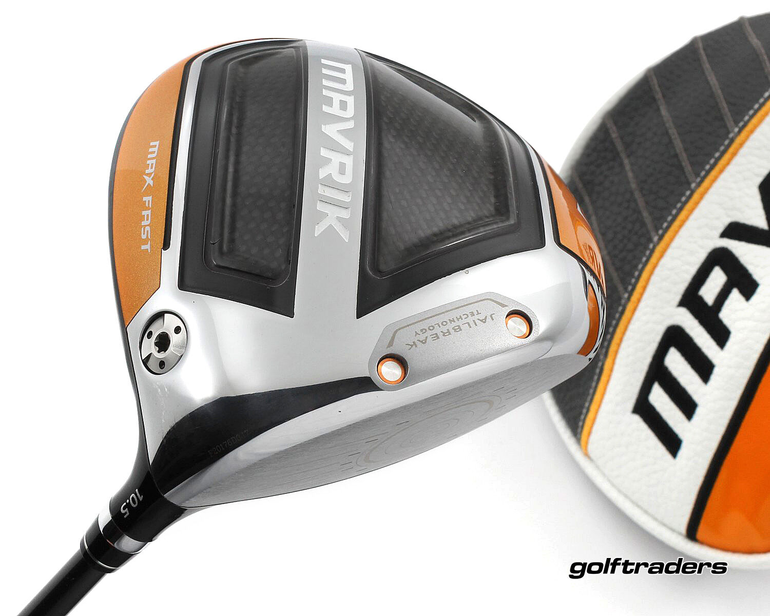 リシャフト品Callaway MAVRIK MAX FAST 10.5度 Callaway Mavrik Max Fast Driver 10.5º Graphite Stiff Flex Cover P1037