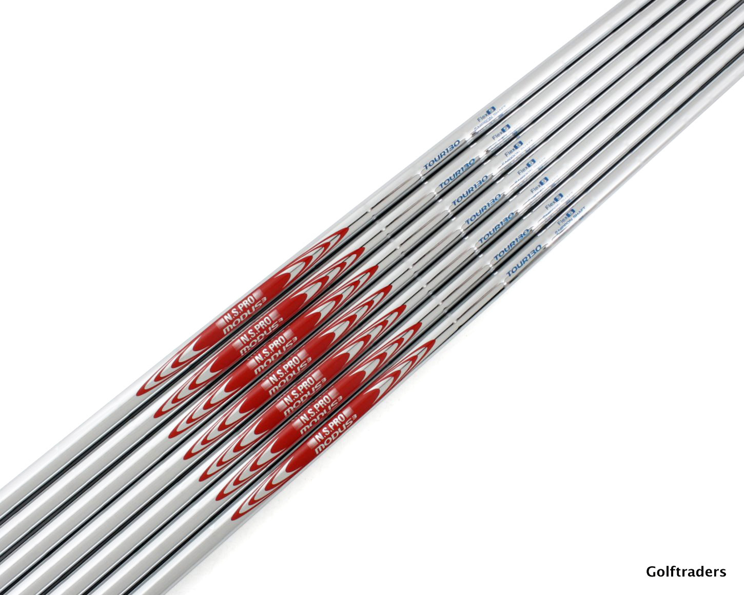 NEW NIPPON NS PRO MODUS 130 STEEL 4GW IRON SHAFTS STIFF FLEX .355 TIP