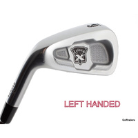 CALLAWAY FORGED X 6 IRON STEEL RIFLE FIRM REGULAR FLEX +NEW GRIP - LH #E158