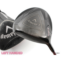 CALLAWAY RAZR X BLACK DRIVER 10.5º GRAPHITE STIFF FLEX + COVER - LH #E3025