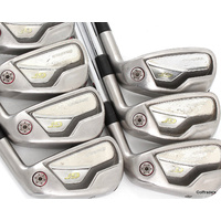 Geotech GT Irons "Japanese Model" 4-PW Steel Regular Flex New Grips #E4138